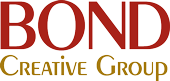 Advertising agency, Bond Creative Group, logo.