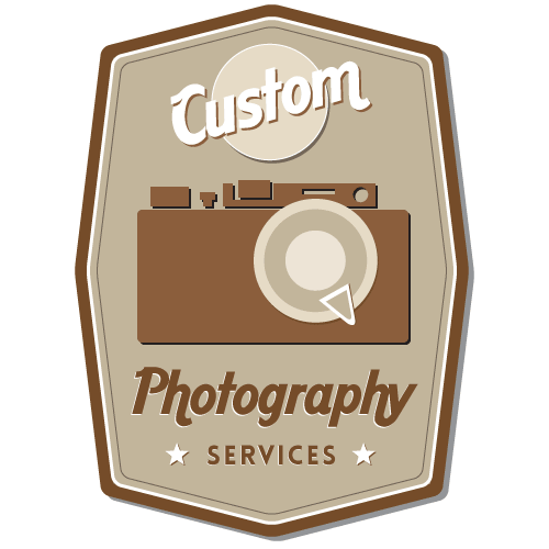 Icon representing custom photography services.